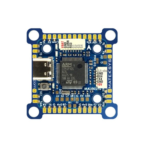 Matek System F405-MINI TE Flight Controller RC Racing Drone for VTX Plastic STM32F405RGT6 ICM42605 10V BEC OSD W/Accessor